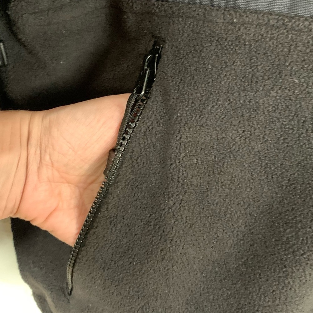 Columbia Full Zip Titanium Omni Stop Windproof Black Fleece Jacket Unisex L - Picture 3 of 9